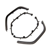 Axial hátsó sárvédők Jeep JLU - alkatrész RC modell autóhoz SCX10III.