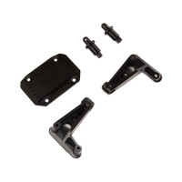 Axial karosszériatartó hátsó Jeep JLU - alkatrész RC modell autóhoz SCX10III.