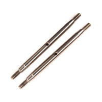 Tengelykapcsoló M6x88mm rozsdamentes acél (2) - alkatrész RC modellautóhoz SCX10III.