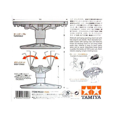 Stojánek na stříkání-Painting Stand Set