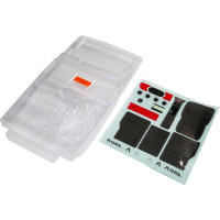 Axial belső festetlen Jeep JLU: SCX10III, részletes matricákkal.