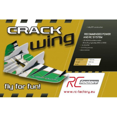 RC Factory Crack Wing rôzne farby
