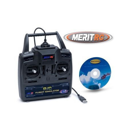 Simulator ovládač USB Mode2